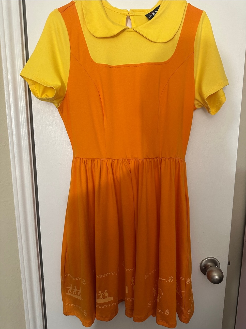 Hot topic squid games doll costume